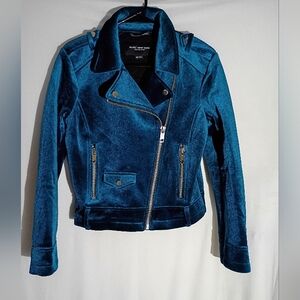 Marc New York Blue Velvet Jacket